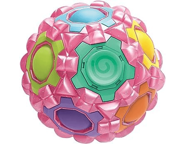 Pelota Sensorial Puzzle 3d Giratoria Para Calma Tdah Tea