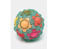 Pelota Sensorial Puzzle 3d Giratoria Para Calma Tdah Tea