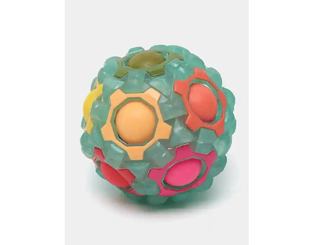 Pelota Sensorial Puzzle 3d Giratoria Para Calma Tdah Tea