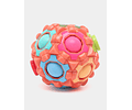 Pelota Sensorial Puzzle 3d Giratoria Para Calma Tdah Tea