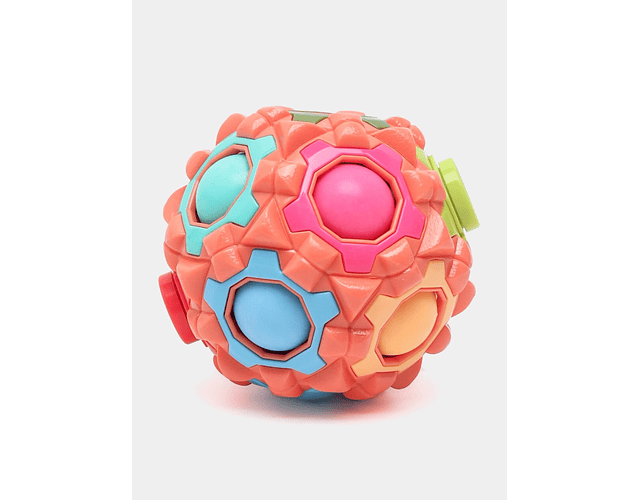 Pelota Sensorial Puzzle 3d Giratoria Para Calma Tdah Tea