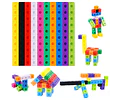 Cubos Multiencaje Unifix 100 Unid Conteo Matemáticas O Formas