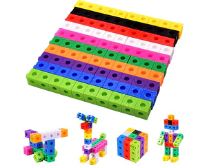 Cubos Multiencaje Unifix 100 Unid Conteo Matemáticas O Formas
