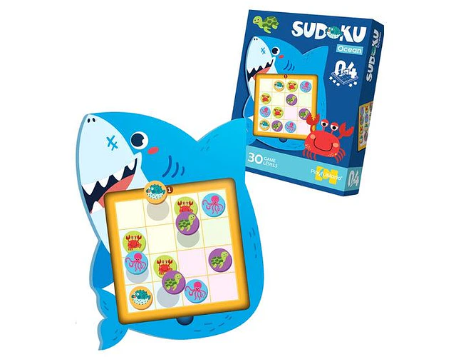 Sudoku Ocean Infantil Juego De Lógica Y Concentración Niños