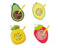 Pizarra Magnética Frutas Sensorial Educativo Para Niños