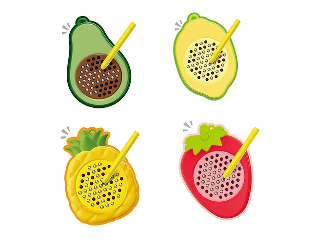 Pizarra Magnética Frutas Sensorial Educativo Para Niños