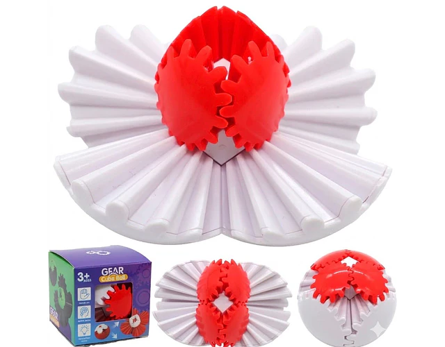 Fidget Esfera Con Engranaje Antiestrés Sensorial Tdah Tea