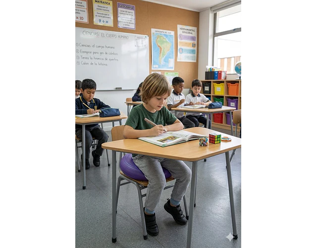 Cojín Asiento Sensorial De Movimiento Activo Autismo Tdah