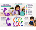 Juego Teléfono De Lectura Tea, Apoyo Concentración Niños Tea
