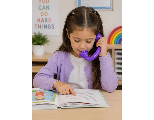 Juego Teléfono De Lectura Tea, Apoyo Concentración Niños Tea