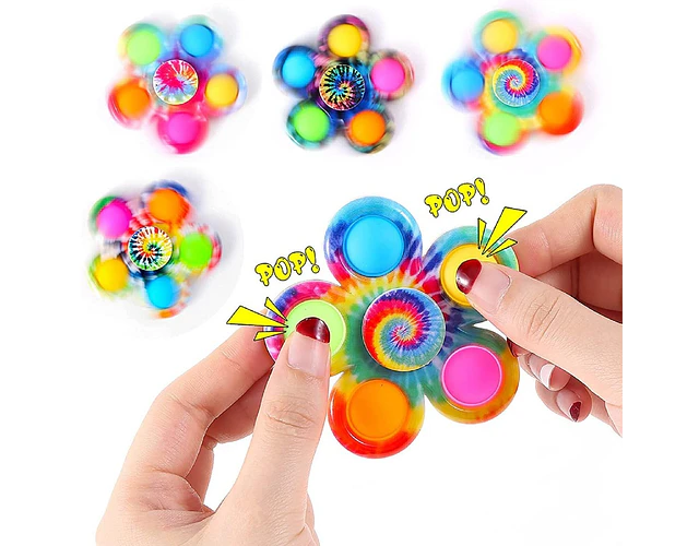 Spinner Fidget Pop it Sensorial Antiestrés 