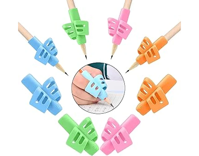 Pak 12 Adaptadores Correctores De Escritura Guía Lápiz