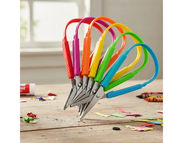 Pack 12 Tijeras De Bucle Open Loop Necesidades Especiales Autismo