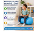Balón Ovalado Pilates Yoga Tipo Maní Erizo 90x45cm Autismo Agregar a favoritos