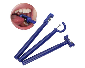 Set De 3 Ejercitadores Linguales Para Estimulación Oral