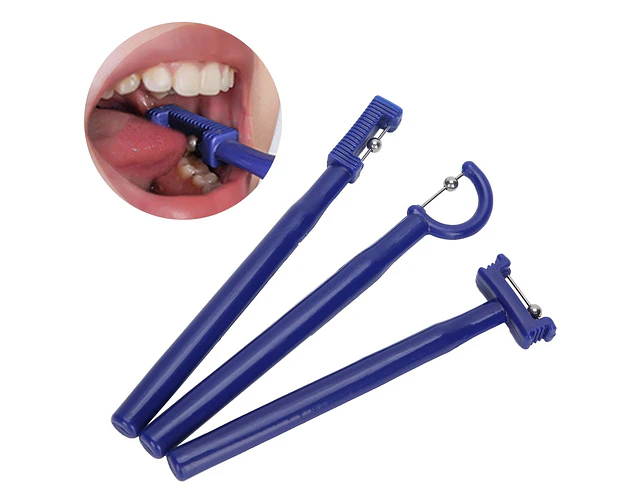 Set De 3 Ejercitadores Linguales Para Estimulación Oral