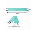 Túnel De Compresión Sensorial 2.9 M X 60 Cm Para Autismo Tda