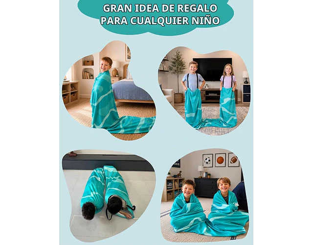 Túnel De Compresión Sensorial 2.9 M X 60 Cm Para Autismo Tda