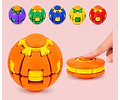 Juguete Antiestrés Fidget Spinner Pelota 3d Transformable