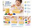 Caja De Arena Suelta 500gr Con Herramientas De Motricidad