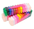 36 Masas Colores Slime Foamy Plasticina Moldeable Masilla