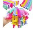 Juguete Antiestrés Squishy, Set De 6 Pulseras Estirables