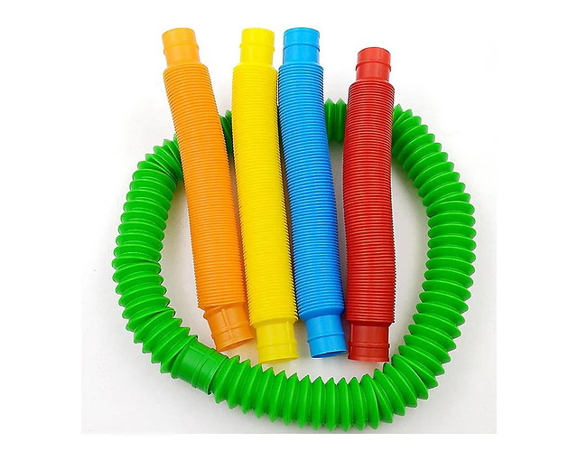 Set De Tubos Plásticos Retráctiles Sensoriales 5 Piezas