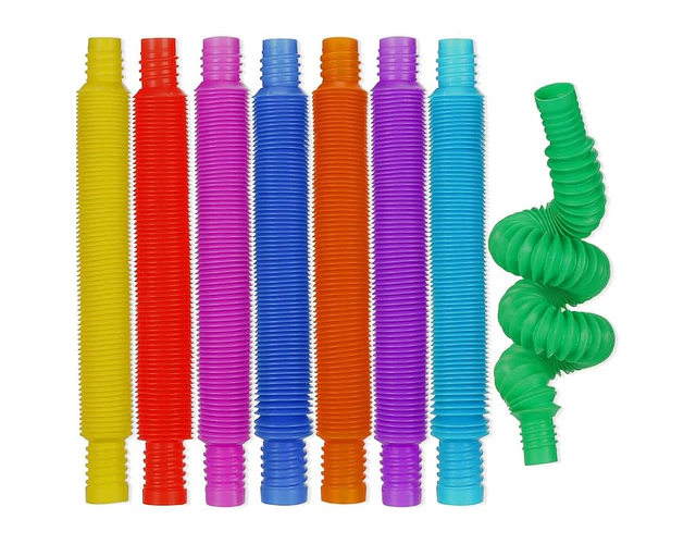 Set De Tubos Plásticos Retráctiles Sensoriales 5 Piezas