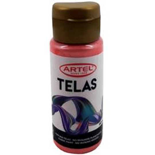 PINTURAS P/ TELAS ARTEL 60 ml NEON NARANJA N° 177