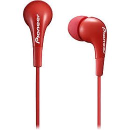 AUDIFONOS IN-EAR ROJO PIONEER SE-CL502-R