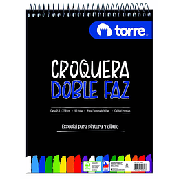 BLOCK CROQUERA TORRE D/FAZ CARTA 21,7 X 27,9CM 50HJS.