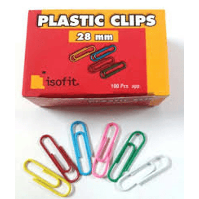 CLIP ISOFIT METALICO 28 mm COL. SURTIDOS