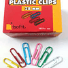 CLIP ISOFIT METALICO 28 mm COL. SURTIDOS 1