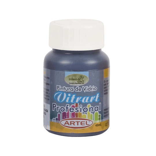 PINTURA VITRART ARTEL  40 ml. VIOLETA Nro 46