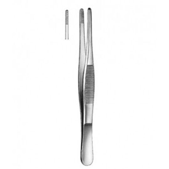 PINZA METALICA ANATOMICA