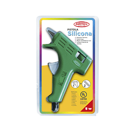 PISTOLA DE SILICONA CHICA ARTEL 220W 10W VERDE