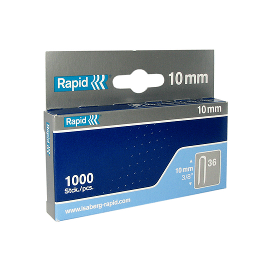 CORCHETE RAPID PARA CABLE 36/10 mm 1000 UNID