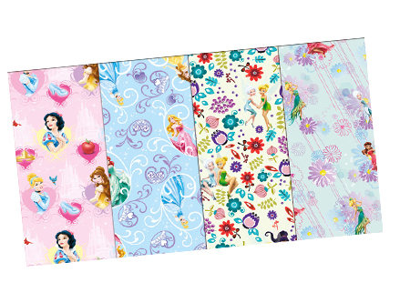 PLIEGO PAPEL DE REGALO DISNEY NIÑA 1