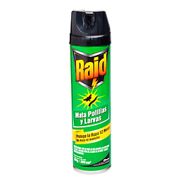 INSECTICIDA RAID 360 cc POLILLAS Y LARVAS