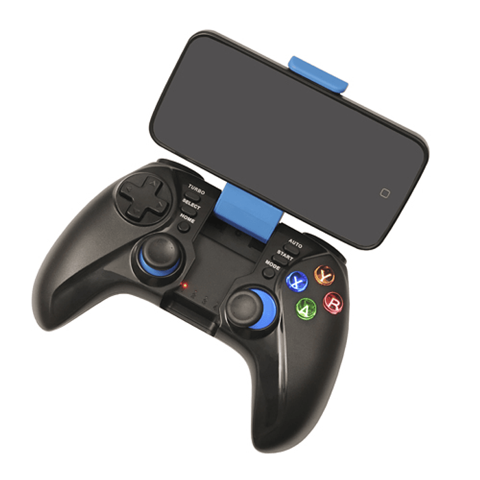 JOYSTICK TECMASTER PARA CELULAR CON BLUETOOTH AZUL TM-STK7005X-BL