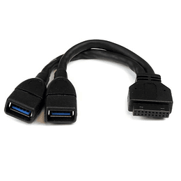 CABLE HEADER USB 3.0 2 PUERTOS STARTECH