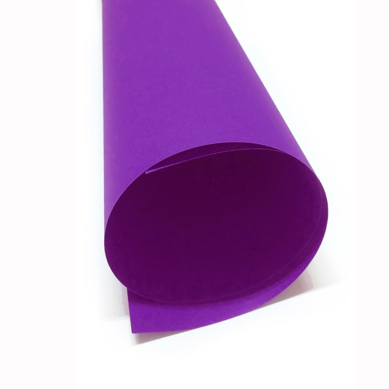 PLIEGO CARTULINA HAND DOBLE FAZ VIOLETA 1