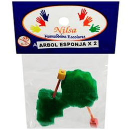 ARBOL VERDE NILSA REDONDO X 2