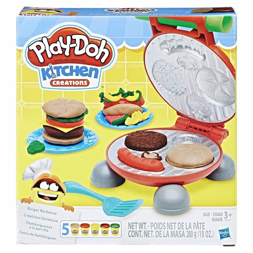MASA PLAY-DOH HAMBURGUESAS A LA PARRILLA 1