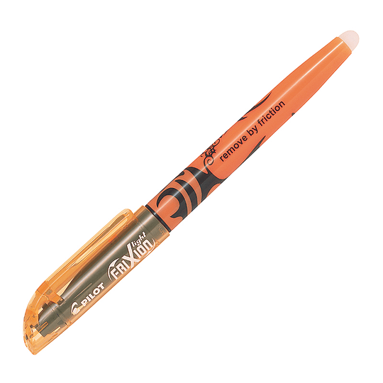 DESTACADOR PILOT FRIXION LIGHT NARANJO