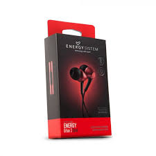 AUDIFONOS ENERGY SISTEM URBAN 3 CORAL NEGROS C/MICROFONO 1