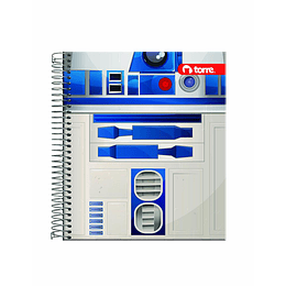 CUADERNO TORRE BOOK 7mm 150 Hjs STAR WARS 