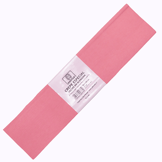 PAPEL CREPE WEROLA ROSADO MEDIO