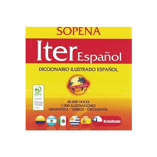 DICCIONARIO SOPENA ITER ESPAÑOL ACTUALIZADO