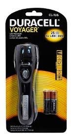 LINTERNA LED DURACELL 25 LUMENES CL-1US  1